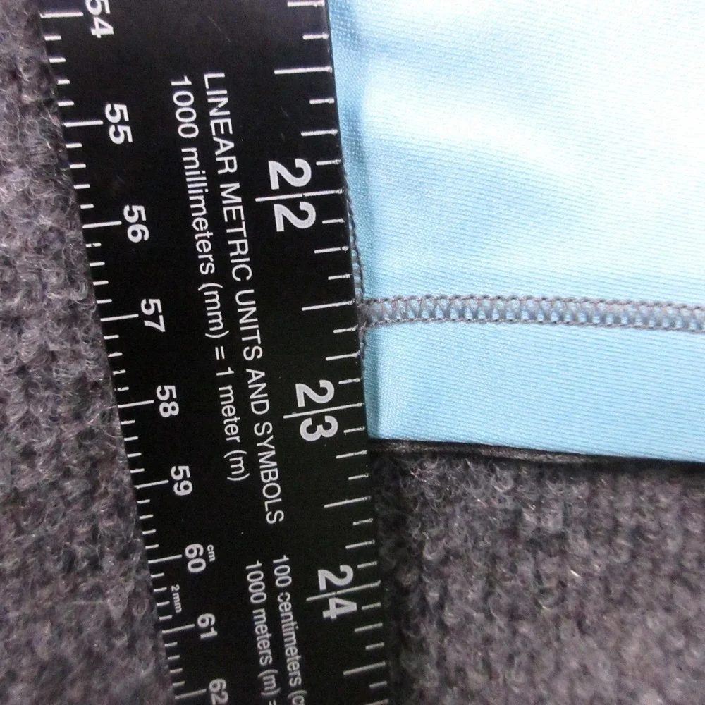Under Armour Leggings Womens Medium Gray Colorblock Compression HeatGear